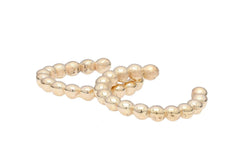 Gold Bead Ear Cuff Tiny Mini 14K gold ear cuff, Conch Gold Bead ear cuff, Beads ear cuff, Non pierced ear cuff, Gold ear cuff