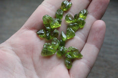 Tiny Peridot Tumbled Stone T224