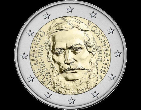 Slovaquie 2 euro 2015 - 200ème anniversaire de ludovit stur