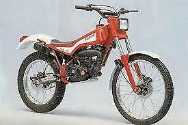 Motorbike fantic motor trial 50.1 1986