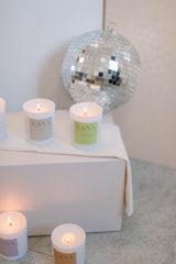 LANA - Pineapple & Kiwi - Soy Wax Candle - Wax Candle Soy - Luxury White Candle Jar - Glass Candle - Eco Wax Candle - UK Soy