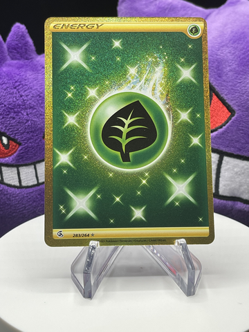Pokémon Grass Energy Gold - 283/264 - Fusion Strike - NM