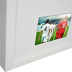 Vivarti DIY Gloss White Sports Shirt Display Frame