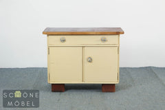 Retro Kommode Küchenschrank Sideboard Vintage Schränkchen Mid Century Anrichte