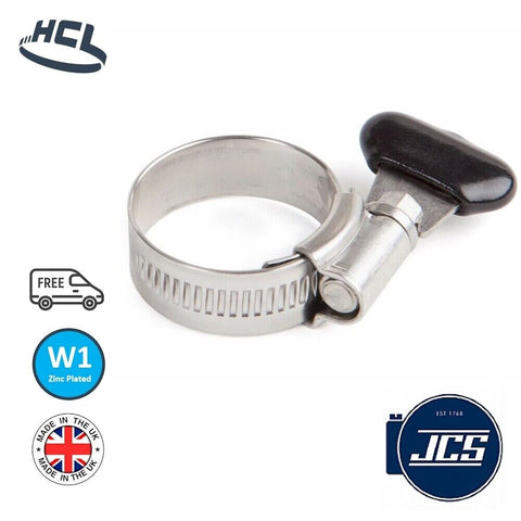Jcs w1 | hose clip / clamp | worm drive | hi-grip wing  | zinc plated steel