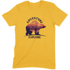 Adventure begins t-shirt