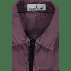 Zipped overshirt