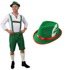 OKTOBERFEST GERMAN BEER FESTIVAL MENS FANCY DRESS COSTUMES NOVELTY OUTFITS