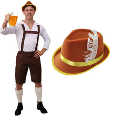OKTOBERFEST GERMAN BEER FESTIVAL MENS FANCY DRESS COSTUMES NOVELTY OUTFITS