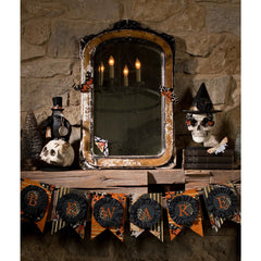 Bethany Lowe 2023 Halloween Midnight Crow on Skull TD2226 Free Ship April Ship