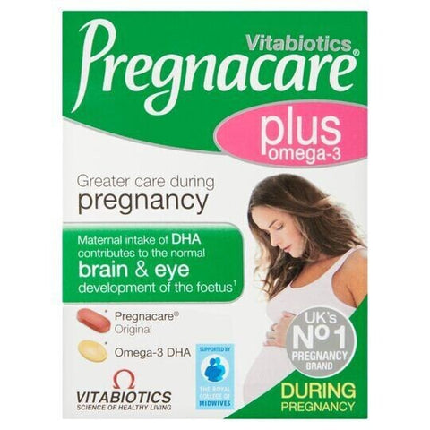 Vitabiotics pregnacare plus omega 3 - 60 tablets