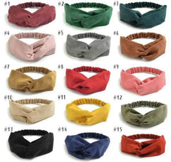 Twist Knot Headband Elastic Head Wrap Turban Yoga Hair Band Sports headband