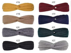 Twist Knot Headband Elastic Head Wrap Turban Yoga Hair Band Sports headband