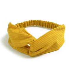 Twist Knot Headband Elastic Head Wrap Turban Yoga Hair Band Sports headband