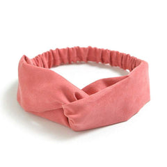 Twist Knot Headband Elastic Head Wrap Turban Yoga Hair Band Sports headband