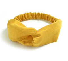 Twist Knot Headband Elastic Head Wrap Turban Yoga Hair Band Sports headband