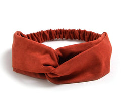 Twist Knot Headband Elastic Head Wrap Turban Yoga Hair Band Sports headband
