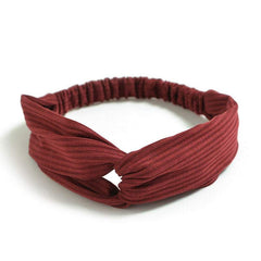 Twist Knot Headband Elastic Head Wrap Turban Yoga Hair Band Sports headband
