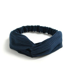 Twist Knot Headband Elastic Head Wrap Turban Yoga Hair Band Sports headband