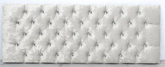 HEADBOARD CHESTERFIELD CRUSHED VELVET 20" BED HEAD - SMALL DOUBLE KING SUPERKING