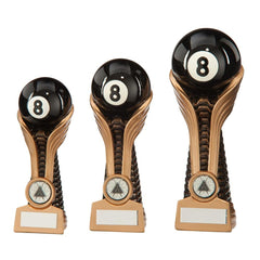 Gauntlet pool tower trophy - free engraving - multiple sizes available