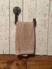 industrial style Pipe Hand Towel rack - industrial design - retro look - unique style - hand towel holder