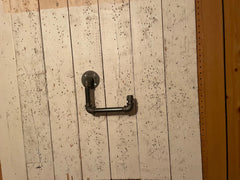 industrial style Pipe Hand Towel rack - industrial design - retro look - unique style - hand towel holder