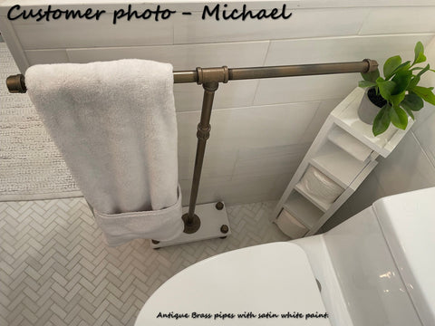bath towel rack