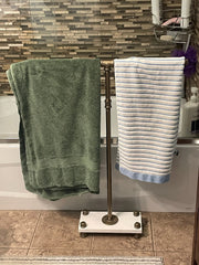 bath towel rack