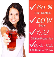 2x500ml fruttamax pflaume-zimt-apfel getränkes