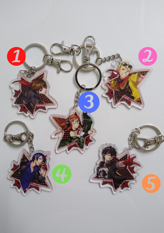 Persona 5 Acrylic Keychain (test)