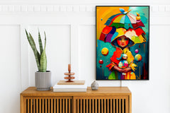 Whimsical Wall Art, Whimsical Wall print, Whimsical painting, Oil painting print, Oil Painting original, Wall art prints, Wall art printable